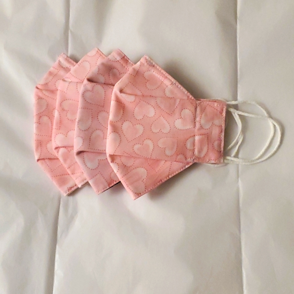 Hand Crafted: Hearts Face Masks